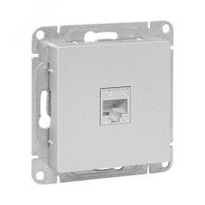 Эпика Механизм розетки RJ11 алюминий EKF