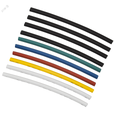 Набор ТТУ 4/2 (4хЧ. 2хБ. К. С. Ж. З) 10х10см/упак IEK