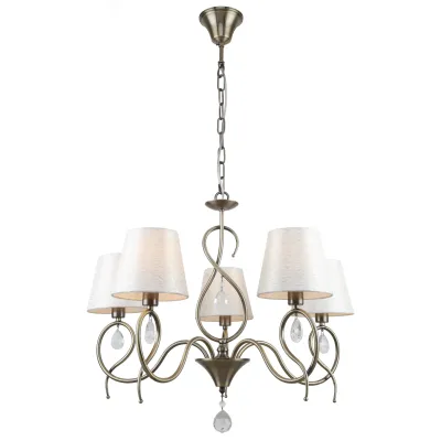 Люстра Rivoli Beatrix 2067-305 5 х Е14 40 Вт классика