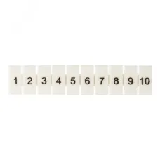 Маркеры для UT/ST/Push-in 6 с нумерацией 1-10 (100 шт.) EKF
