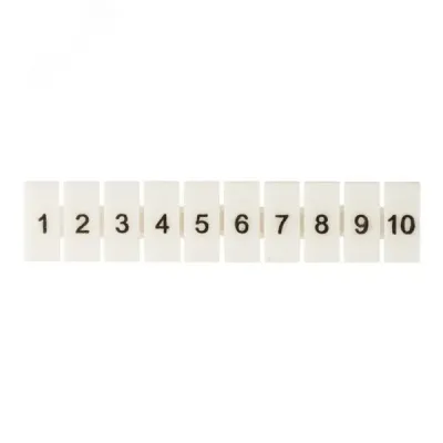 Маркеры для UT/ST/Push-in 6 с нумерацией 1-10 (100 шт.) EKF