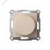 ATLASDESIGN СВЕТОРЕГУЛЯТОР (диммер) повор-нажим,  LED, RC, 400Вт, мех., ПЕСОЧНЫЙ