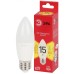 Лампа светодиодная ЭРА RED LINE LED B35-15W-827-E27 R 15Вт свеча теплый белый свет Е27