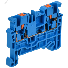 ARMAFIX Клемма пружинная Push In CP 2,5мм2 синяя IEK