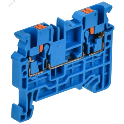 ARMAFIX Клемма пружинная Push In CP 2,5мм2 синяя IEK