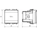 Трансформатор тока CT80 1500A, класс 0.2S, 10ВА