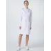 Халат женский Сансара-001 (тк.Смесовая,160) MedLine, белый,52-54,158-164