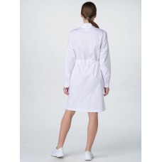 Халат женский Сансара-001 (тк.Смесовая,160) MedLine, белый,52-54,158-164