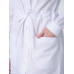 Халат женский Сансара-001 (тк.Смесовая,160) MedLine, белый,52-54,170-176