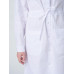 Халат женский Сансара-001 (тк.Смесовая,160) MedLine, белый,48-50,158-164