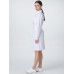 Халат женский Сансара-001 (тк.Смесовая,160) MedLine, белый,48-50,170-176