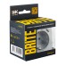 BRITE Розетка с заземлением с защитными шторками 16А с USB A+C 18Вт РЮш11-1-БрА алюминий