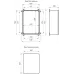 Корпус пластиковый ЭРА ЩМП-П (700х500х250) IP65 УХЛ1 прозрачная дверь серый