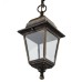 Садово-парковый светильник ЭРА НСУ 04-60-001 бронза 4 гранный подвесной IP44 Е27 max60Вт