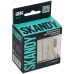 SKANDY Выключатель 2-клавишный с индикацией для отелей 10А SK-V16B бежевый IEK