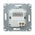 Механизм розетки USB-C - 2шт  мокко Эпика EKF
