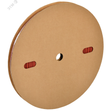 Термоусадочная трубка ТТУ 10/5 красная 100 м/упак ИЭК