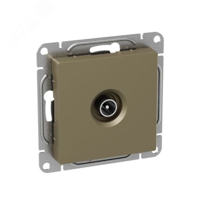 Механизм розетки TV  оконечная  шампань Эпика EKF