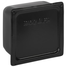 Коробка протяжная ЭРА Y-994-110-110-80-31 металлическая У-994 без уплотнителя 110х110х80мм черная IP31