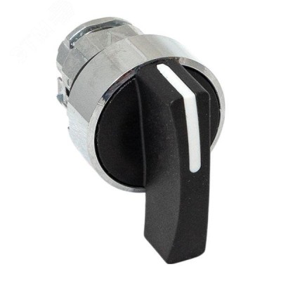 Исполнительный механизм переключателя SB4 на 3 положения с фиксацией, без подсветки с длинной ручкой IP65