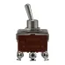 Тумблер 250В 15A (6 c) вкл-вкл двухполюсный (KN-202)