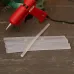 Стержни клеевые диаметр 7 мм, 200 мм, прозрачные (упак - 10 шт.)