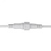 Соединительный кабель (4pin) герметичный (IP67) 4х0.75кв мм белый, REXANT