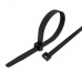 Хомут-стяжка кабельная нейлоновая 300x4,8 мм, черная, 100 шт