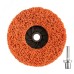 Круг зачистной коралловый CERAMIC 125xМ14, быстрая установка, адаптер
