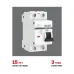 Дифференциальный автомат 1P+N 20А 30мА тип АС х-ка C эл. 4,5кА АД-12 EKF Basic