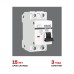 Дифференциальный автомат 1P+N 32А 30мА тип АС х-ка C эл. 4,5кА АД-12 EKF Basic