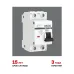 Дифференциальный автомат 1P+N 32А 30мА тип АС х-ка C эл. 4,5кА АД-12 EKF Basic