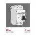 Дифференциальный автомат 1P+N 63А 30мА тип АС х-ка C эл. 4,5кА АД-12 EKF Basic
