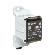 Клеммный блок распределительный КБР 80A EKF