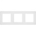 Рамка 3-местная белый INSPIRIA