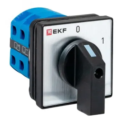 Переключатель кулачковый ПК-1-13 25А 3P 0-1 IP65 EKF