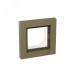 Рамка 1-местная IP44  шамп.  пластик Эпика EKF