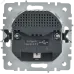 BRITE Розетка 1-местная с заземлением с защитными шторками 16А с USB A+A 5В 2,1А РЮш10-1-БрАБ арктический белый IEK