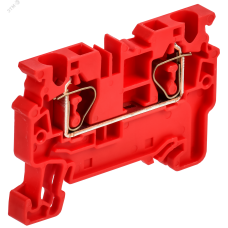 ARMAFIX Клемма пружинная CX4 проходн. красная IEK