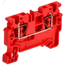 ARMAFIX Клемма пружинная CX4 проходн. красная IEK