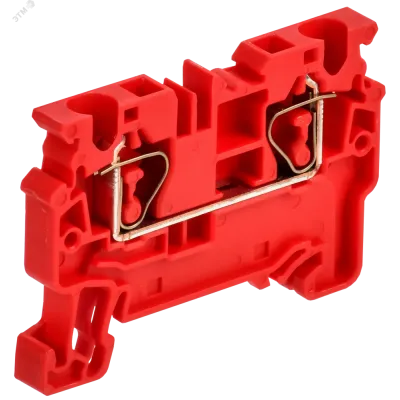 ARMAFIX Клемма пружинная CX4 проходн. красная IEK