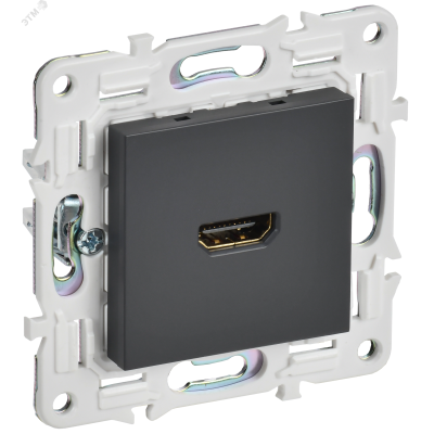 SKANDY Розетка HDMI SK-H01T титан IEK