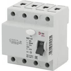 УЗО ЭРА PRO NO-902-68 ВД1-63 4P 40А 300мА