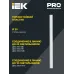 Светильник светодиодный ДБО 3001 4Вт 4000K IP20 311мм пластик IEK