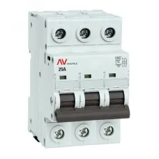 Выключатель нагрузки AVN 3P 25A AVERES