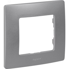 Рамка 1-местная алюминий ETIKA