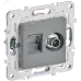 SKANDY Розетка двойная TV+RJ45 кат.5E SK-A14Gr серый IEK SKANDY Розетка двойная TV+RJ45 кат.5E SK-A14Gr серый IEK