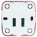 Розетка RJ-45 1-местная ОП Минск, 1А, 120В, темное дерево EKF