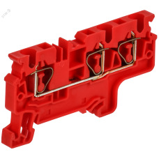ARMAFIX Клемма пружинная CX4-3 трехконтактная красная IEK
