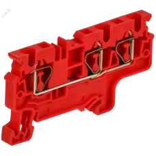ARMAFIX Клемма пружинная CX4-3 трехконтактная красная IEK